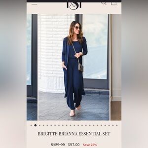 Brigitte Brianna 3-piece travel set - Medium